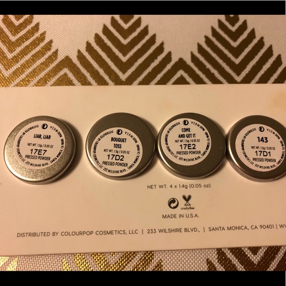 Colourpop eyeshadows - Picture 3 of 3